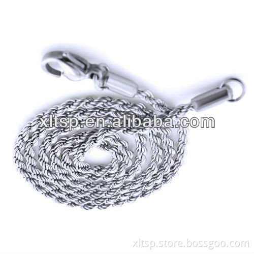 TN193 Stainless Steel Rope Chain Necklace